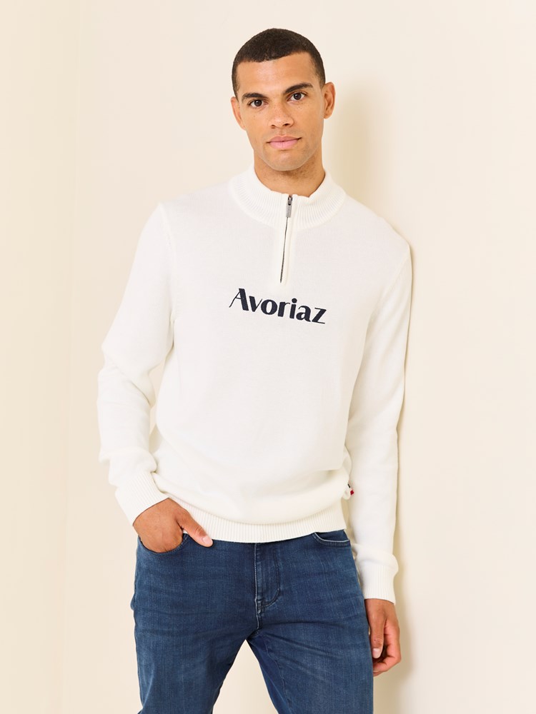 Chamonix  zipneck 7509165_O79-JEANPAUL-W24-Modell-Front_6987_Chamonix  zipneck O79_Chamonix  zipneck O79 7509165.jpg_Front||Front