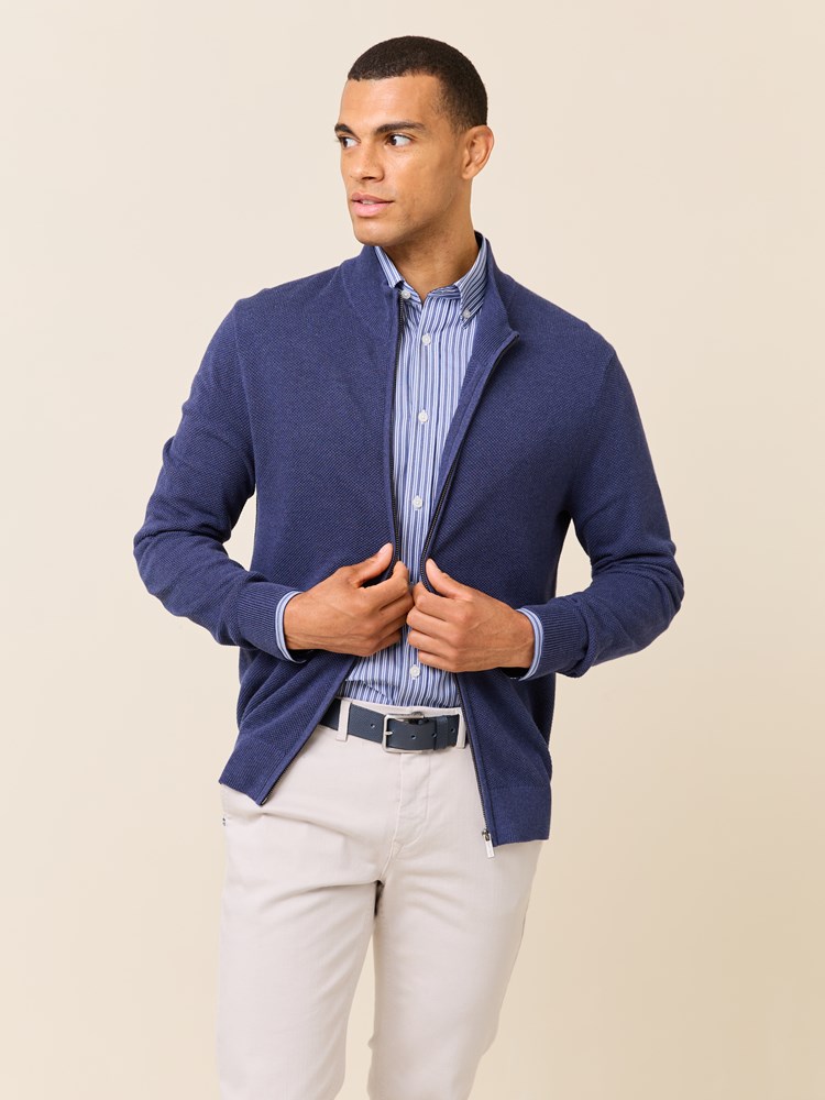 Terry cardigan 7510001_EGS-JEANPAUL-S25-Modell-Front_6454_Terry cardigan EGS.jpg_Front||Front