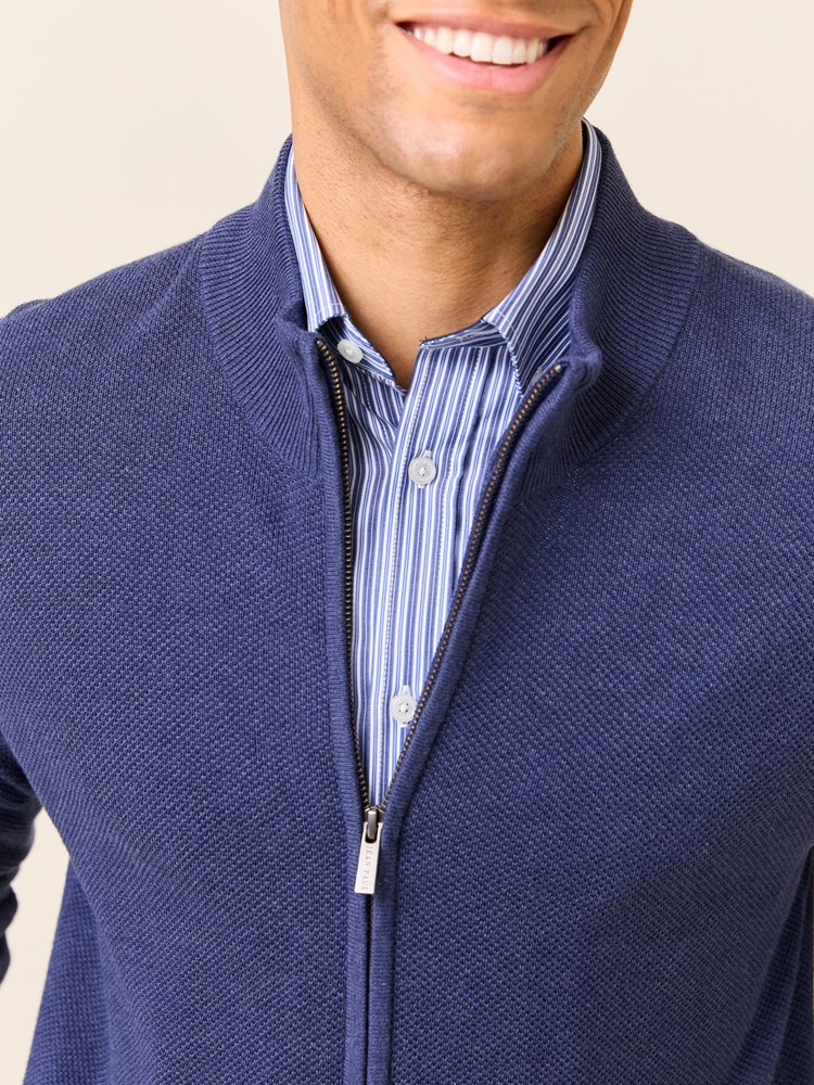 Terry cardigan 7510001_EGS-JEANPAUL-S25-Modell-Front_8400_Terry cardigan EGS.jpg_Front||Front