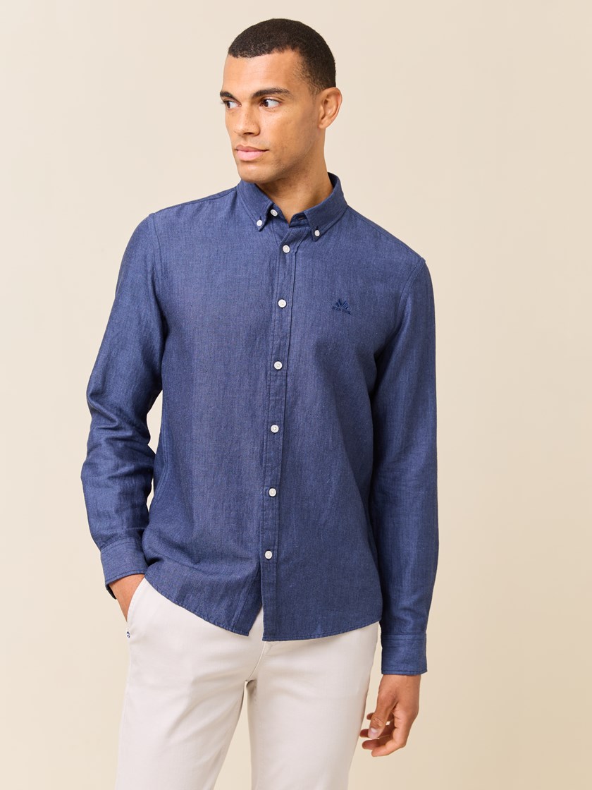 7510570 EGS 7510570_EGS-JEANPAUL-S25-Modell-Front_7351_Pino skjorte - Regular fit EGS.jpg_Front||Front