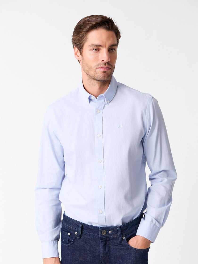 7514395 EO1 7514395_EO1-JEANPAUL-S26-Modell-Front_2515_Christopher skjorte - Regular fit EO1_Christopher skjorte - Regular fit EO1 7514395.jpg_Front||Front