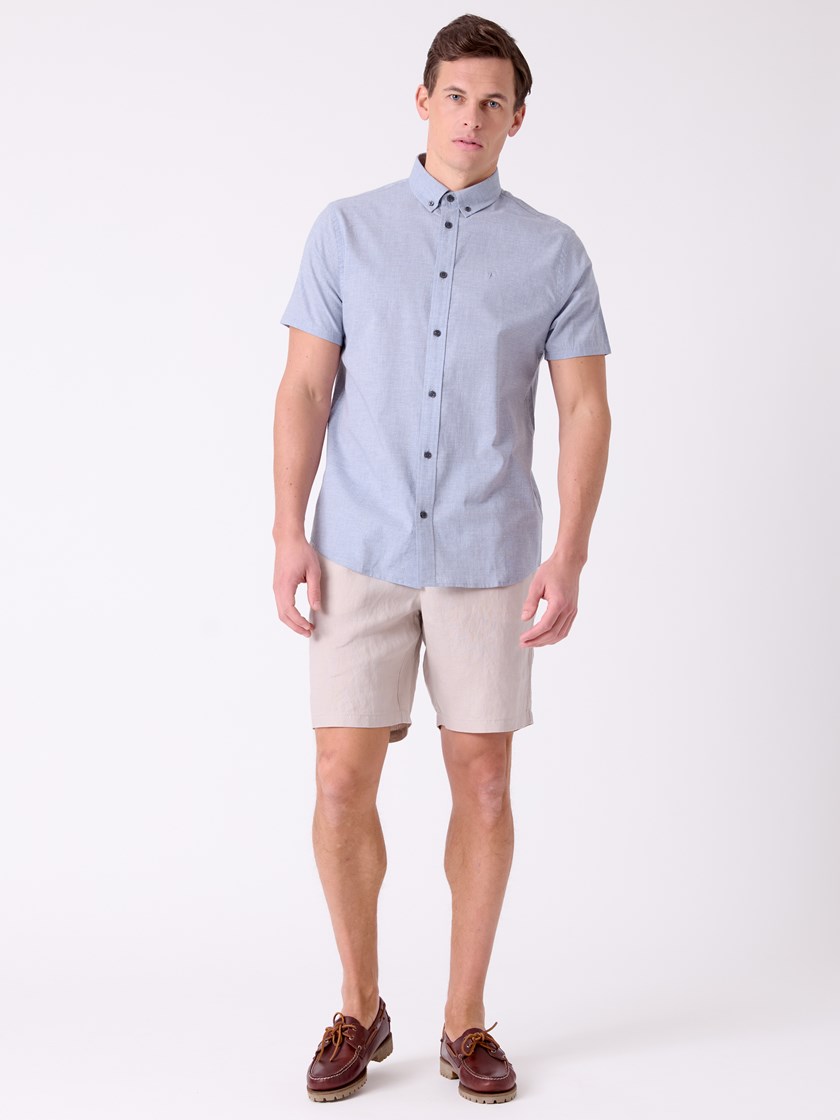 7515161 S64 7515161_S64-MRCAPUCHIN-H26-Modell-Front_chn=decades_1030_Calor kortermet skjorte S64.jpg_Front||Front