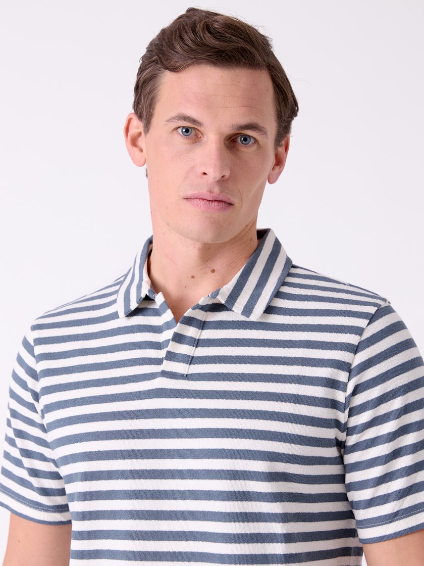 7515309 IFI 7515309_IFI-MRCAPUCHIN-H26-Modell-Front_chn=decades_6320_Roy stripete polo t-skjorte IFI.jpg_Front||Front