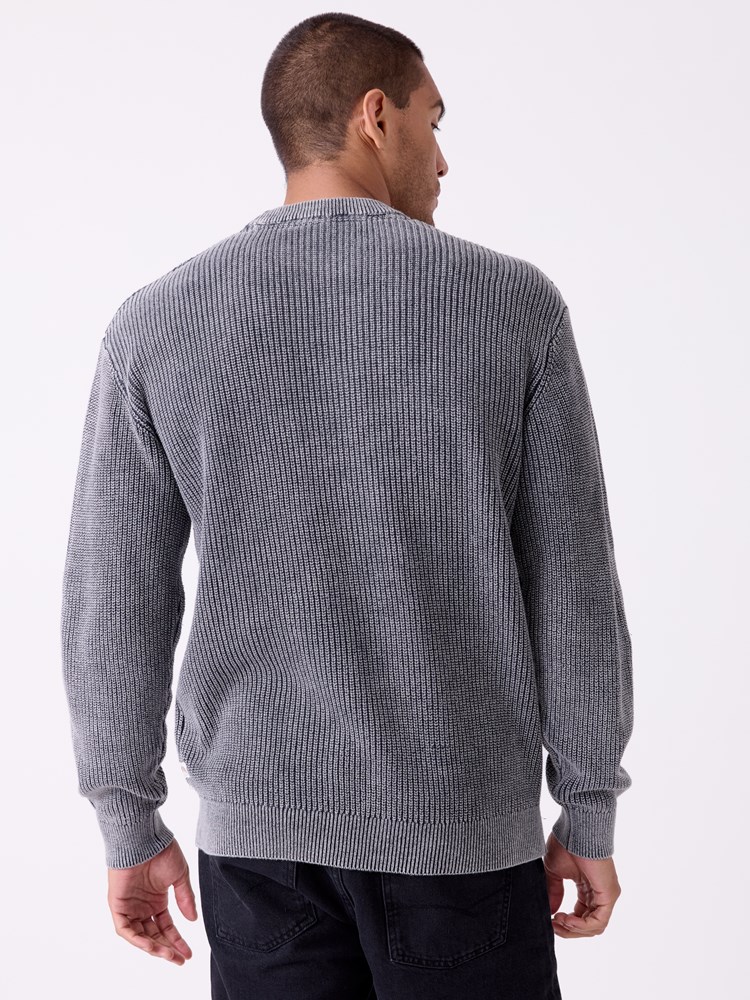 Washed patent sweater 7515625_EHI-HENRYCHOICE-A26-Front_2267_Washed patent sweater EHI.jpg_Front||Front