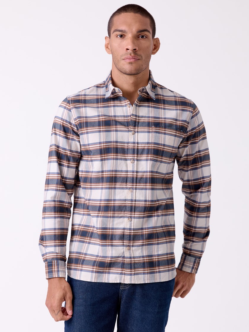 7515654 EDR 7515654_EDR-HENRYCHOICE-A26-Front_5521_Washed oxford shirt EDR.jpg_Front||Front