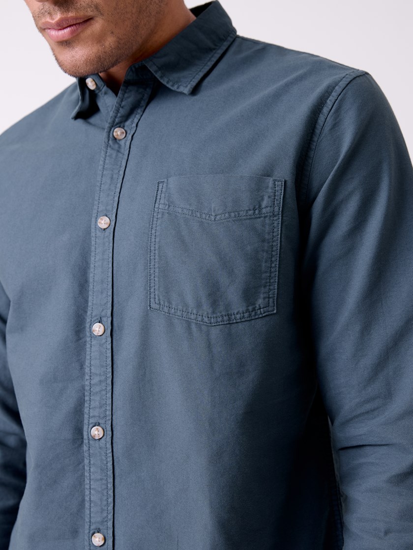 7515654 EHI 7515654_EHI-HENRYCHOICE-A26-Front_1337_Washed oxford shirt EHI.jpg_Front||Front