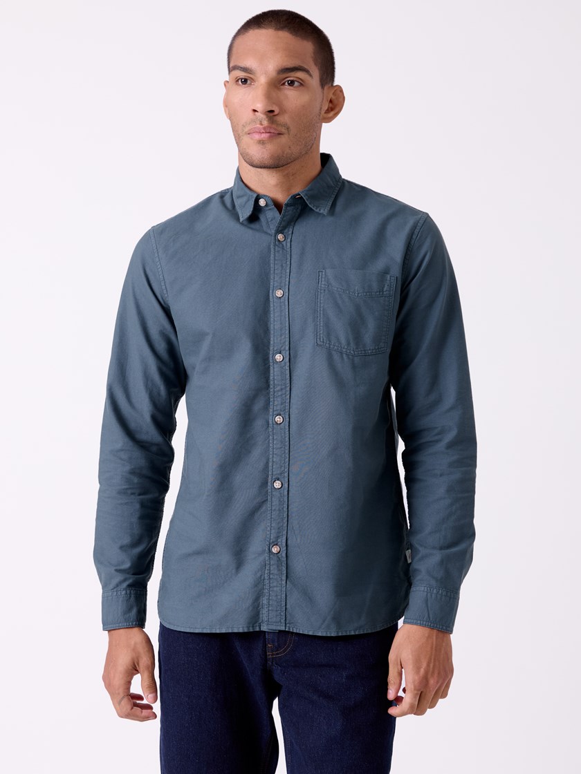 7515654 EHI 7515654_EHI-HENRYCHOICE-A26-Front_903_Washed oxford shirt EHI.jpg_Front||Front