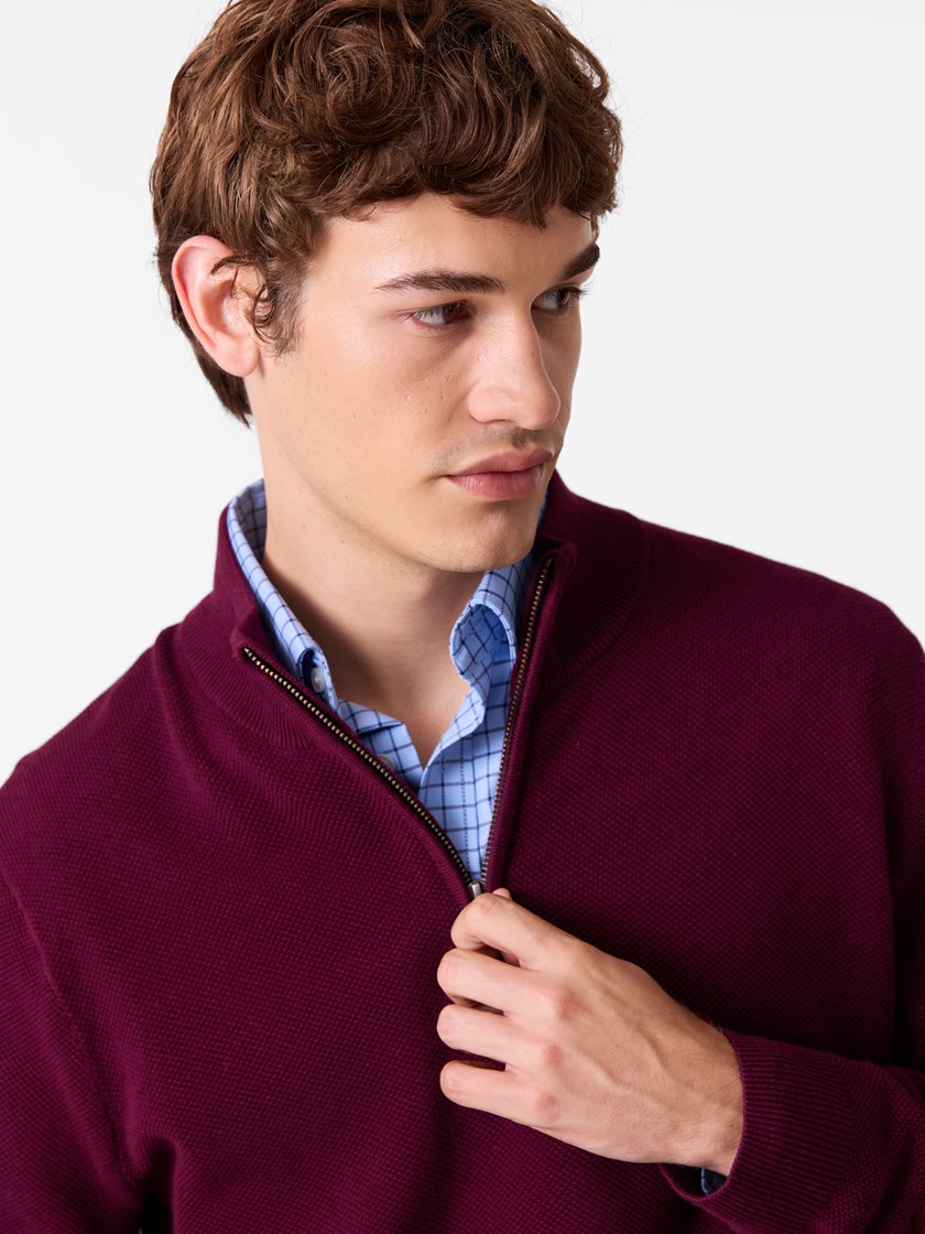 7515741 S83 7515741_S83_Jean Paul_Terry Zip Neck_A26_Modell (1)_Terry Zipneck S83.jpg_