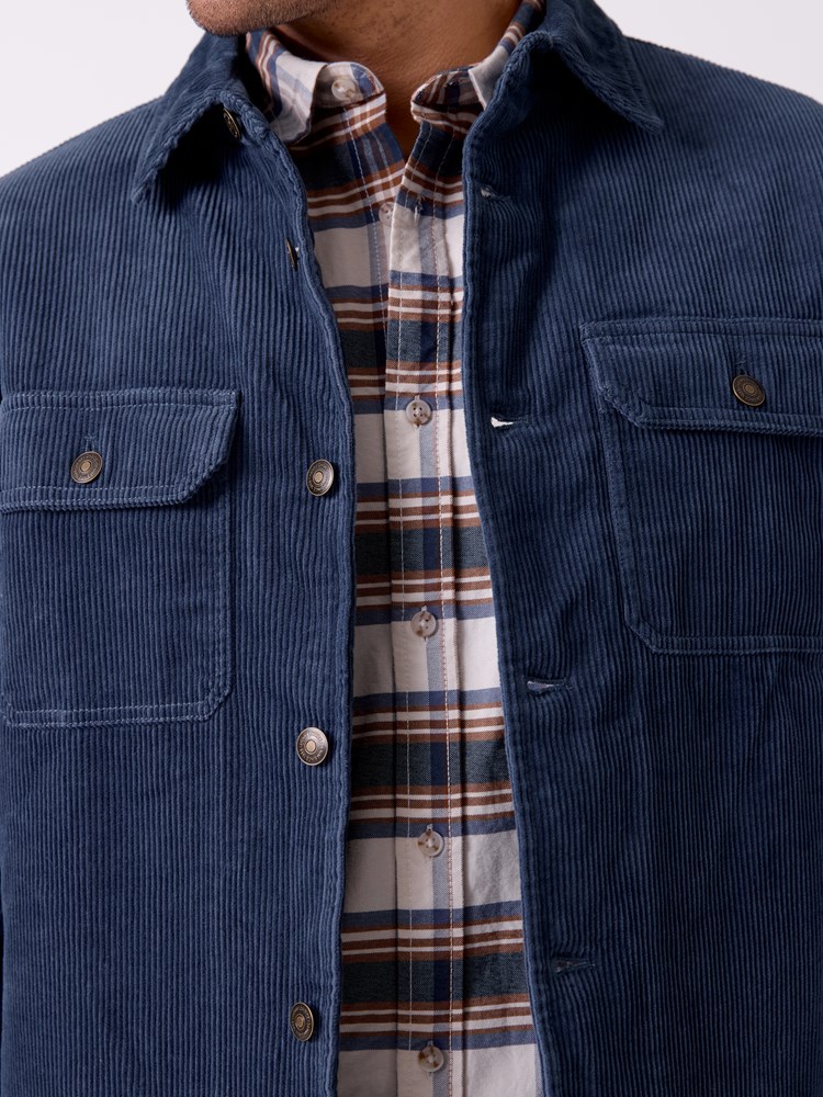 Cord padded overshirt 7515947_EDR-HENRYCHOICE-A26-Front_1409_Cord padded overshirt EDR.jpg_Front||Front