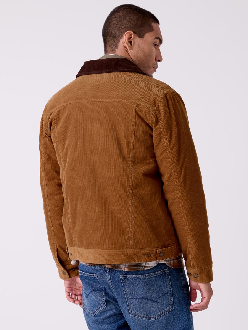 7515965 T01 7515965_T01-HENRYCHOICE-A26-Front_6409_Corduroy trucker jacket T01.jpg_Front||Front