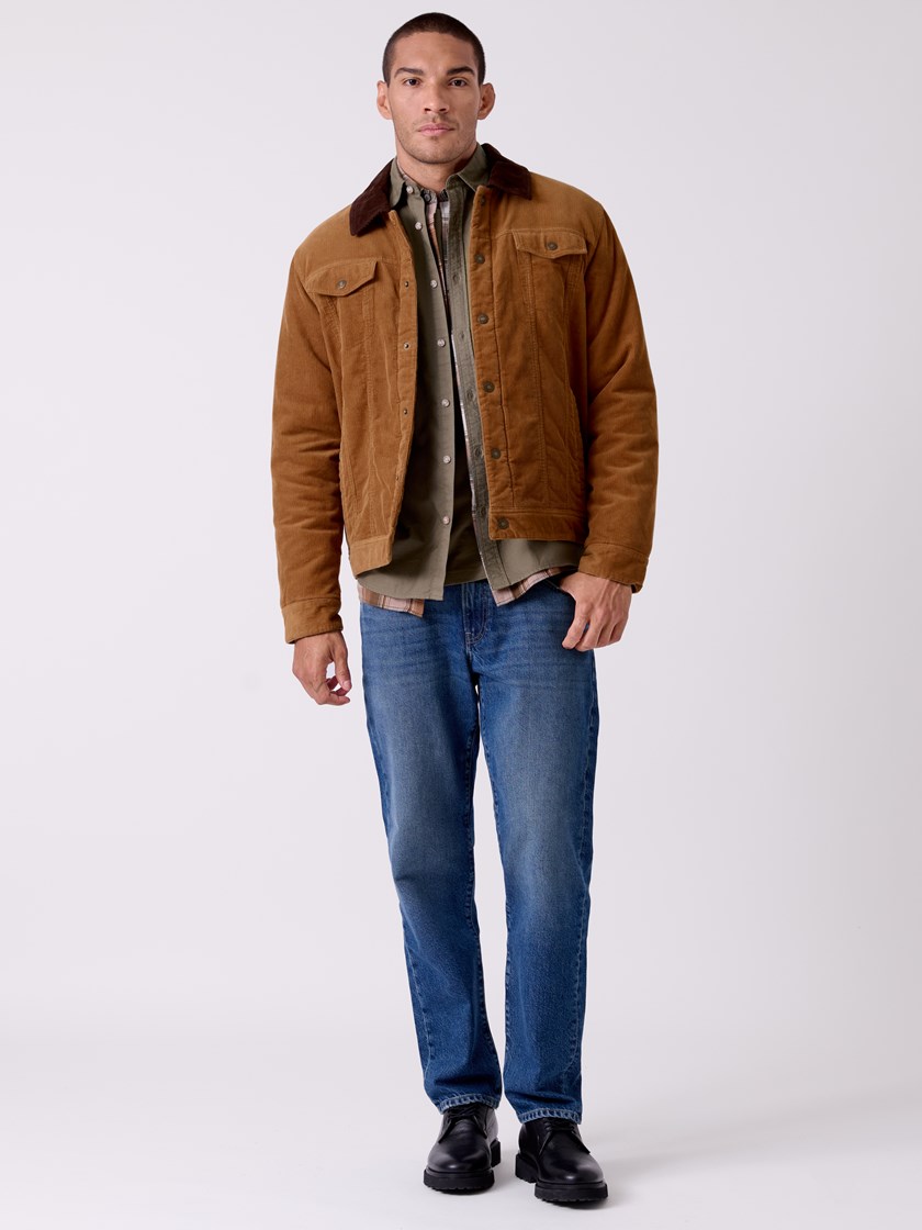 7515965 T01 7515965_T01-HENRYCHOICE-A26-Front_7026_Corduroy trucker jacket T01.jpg_Front||Front