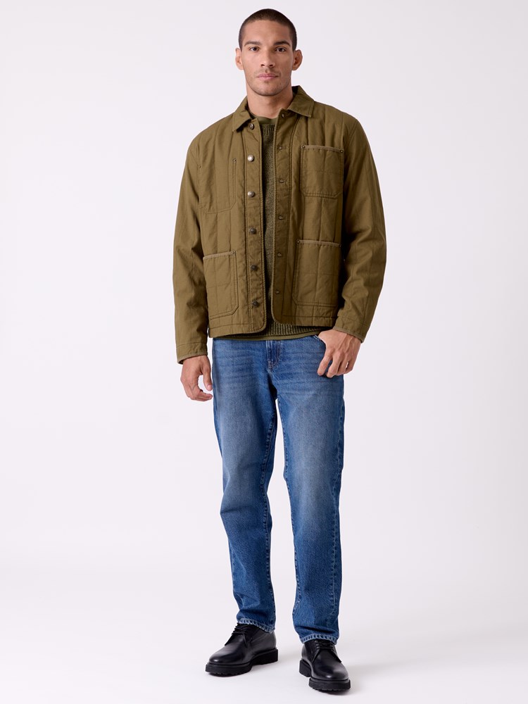 Quilted chore coat 7515995_AIA-HENRYCHOICE-A26-Front_4716_Quilted chore coat AIA.jpg_Front||Front