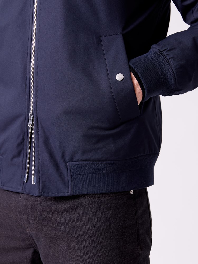 Merino zip neck strikkegenser 7516049_CAD-MRCAPUCHIN-A26-Front_7282_Merino zip neck strikkegenser CAD.jpg_Front||Front