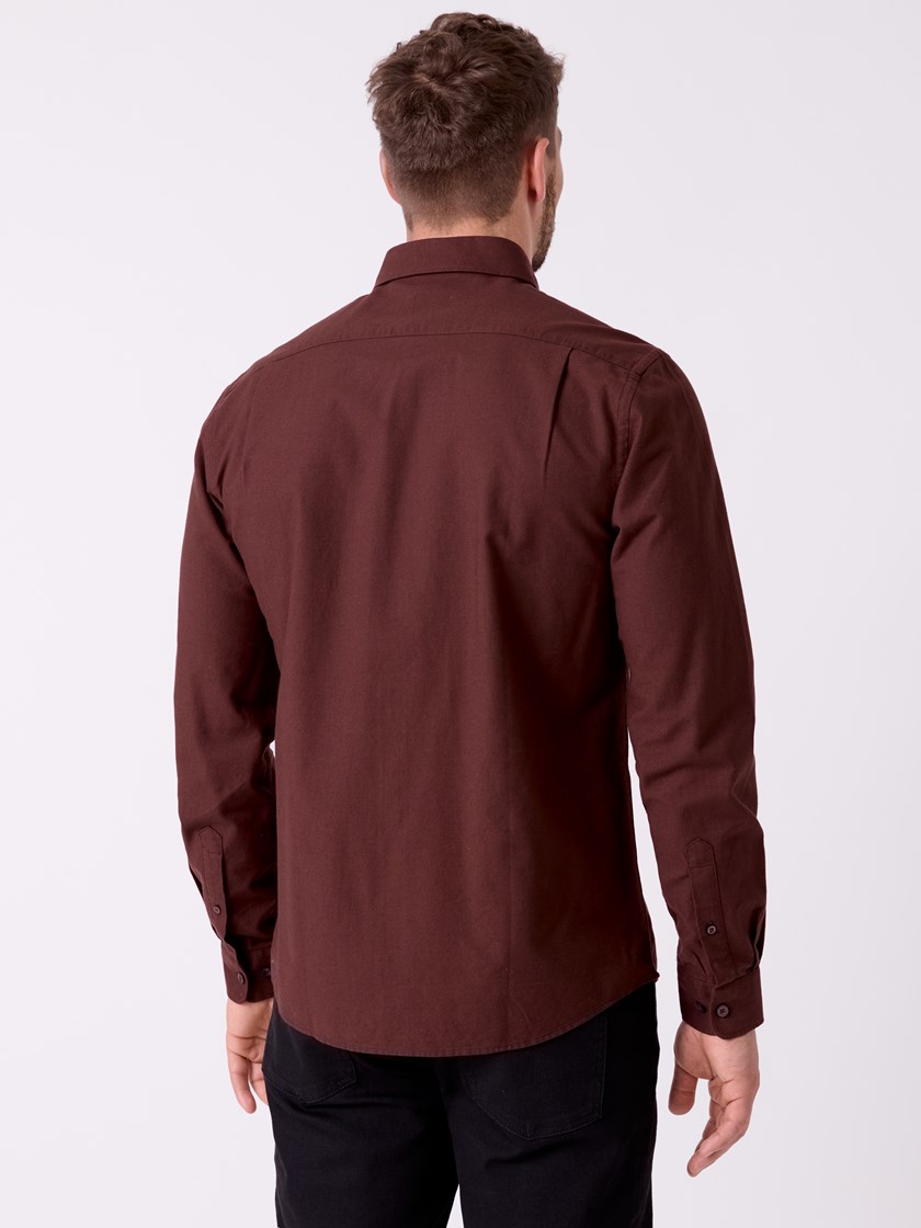 7516149 AJW 7516149_AJW-MRCAPUCHIN-A26-Front_831_Brushed oxford skjorte AJW.jpg_Front||Front