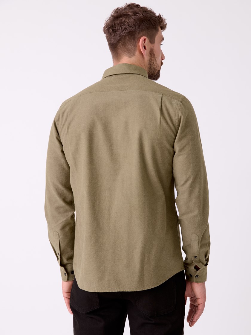 7516149 T29 7516149_T29-MRCAPUCHIN-A26-Front_6348_Brushed oxford skjorte T29.jpg_Front||Front