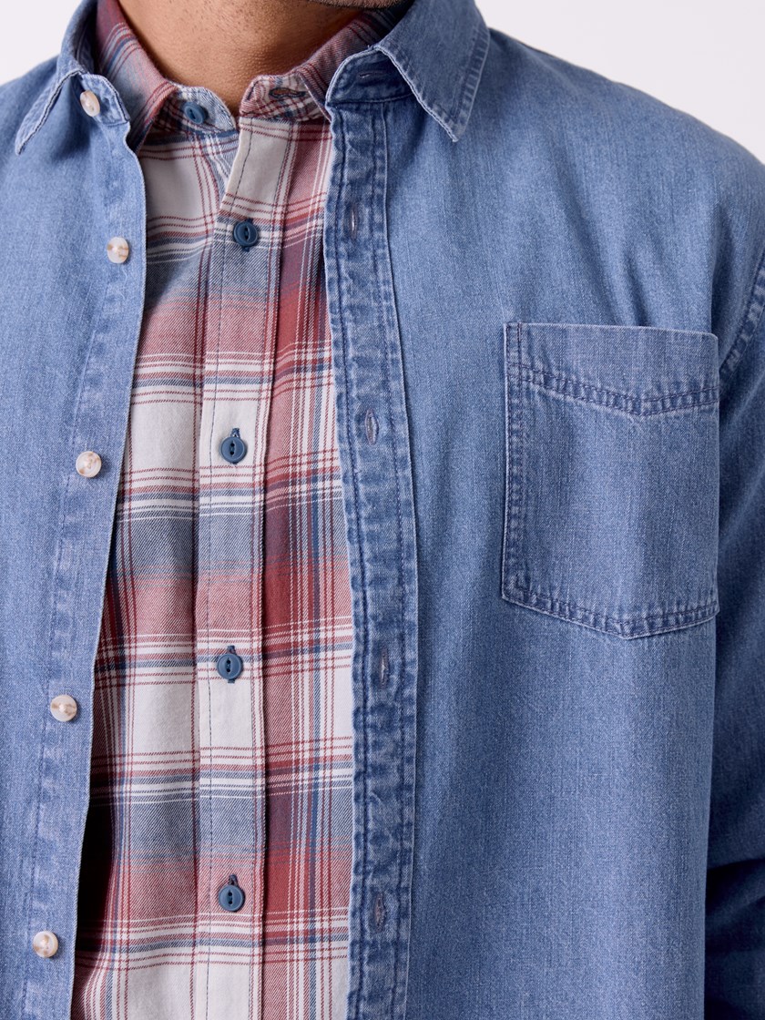7516185 D03 7516185_D03-HENRYCHOICE-A26-Front_4362_Indy shirt D03.jpg_Front||Front