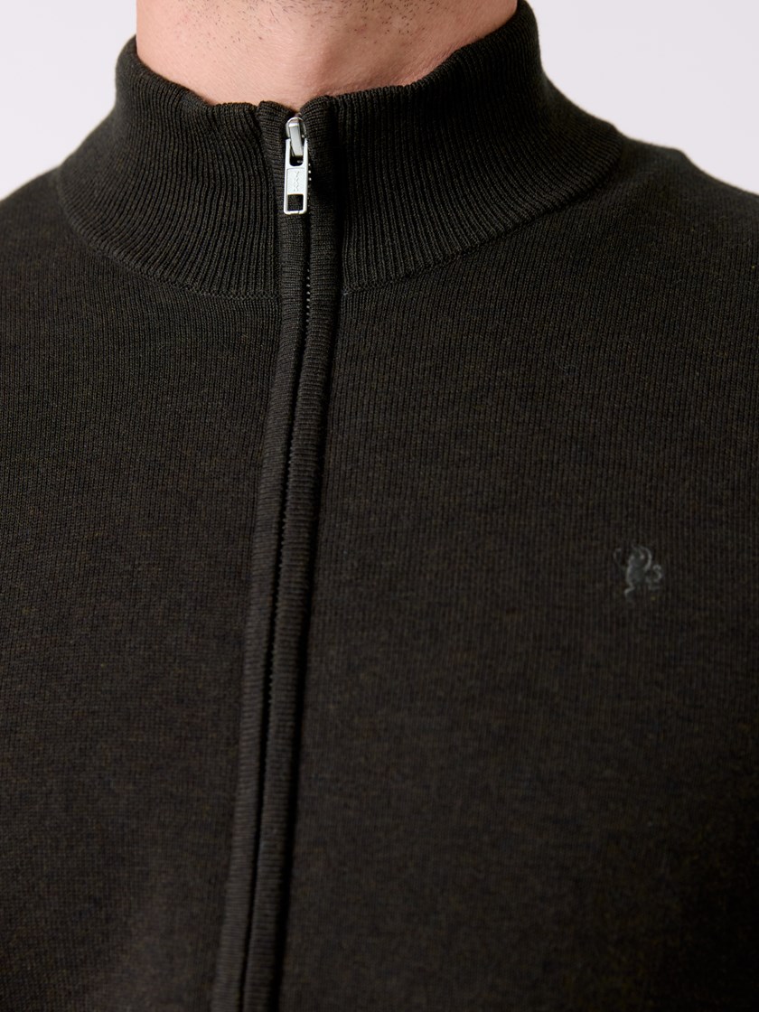 7516266 S11 7516266_S11-MRCAPUCHIN-A26-Front_6058_Dammers zip cardigan S11.jpg_Front||Front