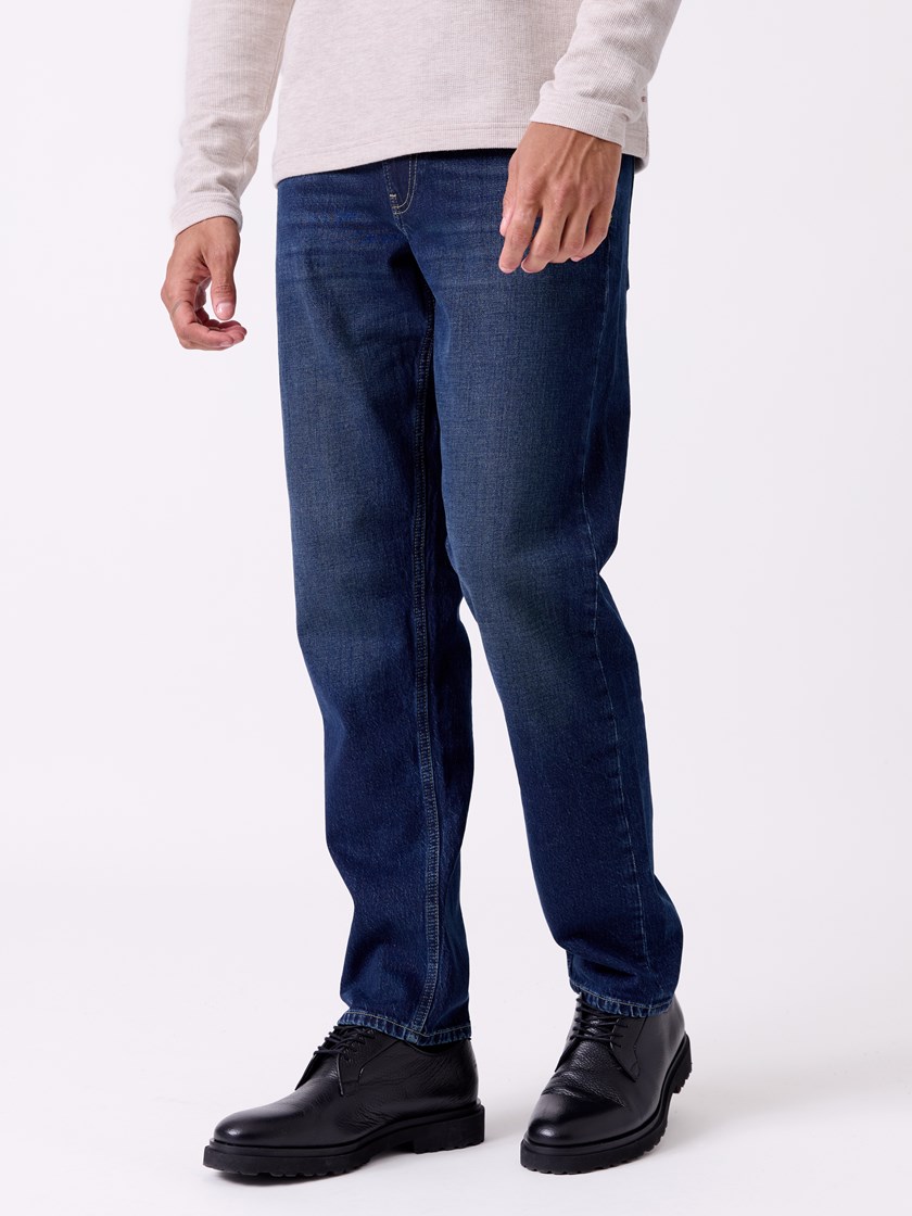 7516314 DAB 7516314_DAB-HENRYCHOICE-A26-Front_3342_Loose Lenny blue jeans DAB.jpg_Front||Front