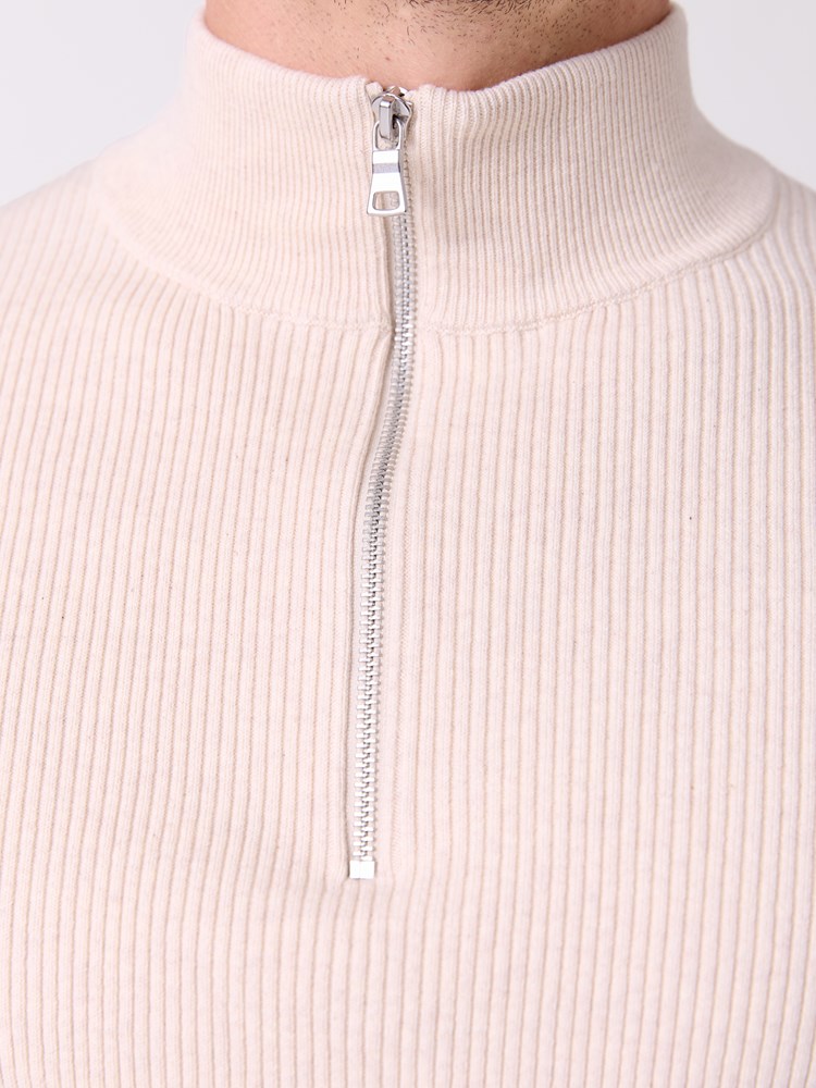 Birgir zip strikkegenser 7516325_S10-MRCAPUCHIN-A26-Front_747_Birgir zip strikkegenser S10.jpg_Front