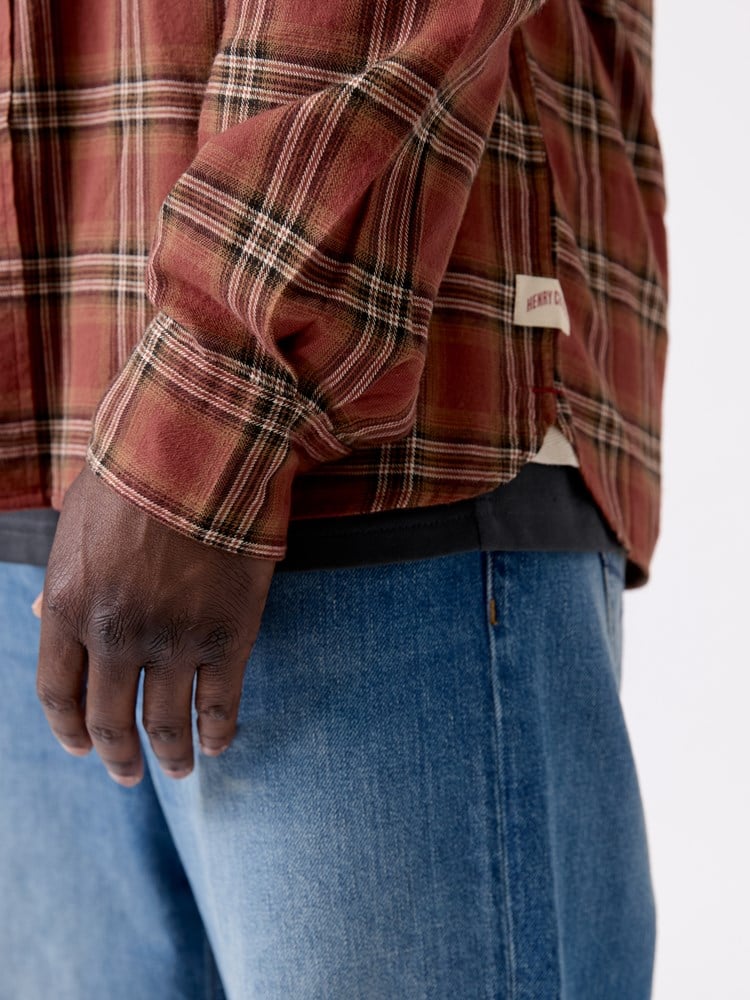 Turner check shirt 7516654_AJK-HENRYCHOICE-W26-Modell-Front_chn=decades_3136_Turner check shirt AJK.jpg_Front||Front