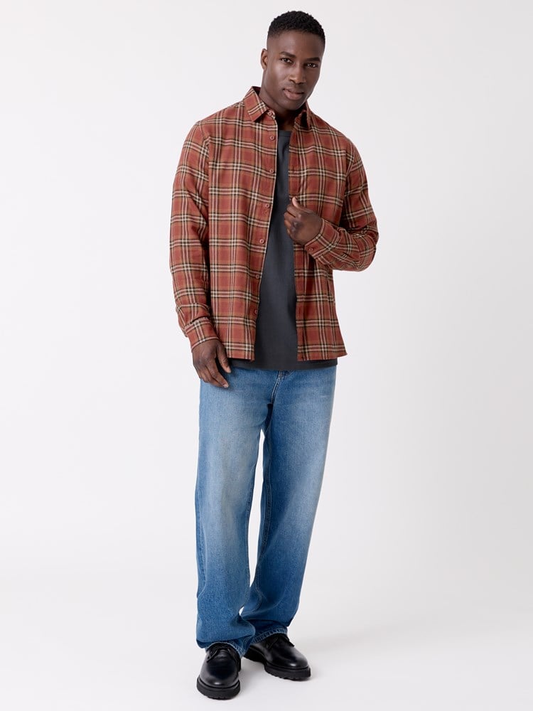 Turner check shirt 7516654_AJK-HENRYCHOICE-W26-Modell-Front_chn=decades_8395_Turner check shirt AJK.jpg_Front||Front