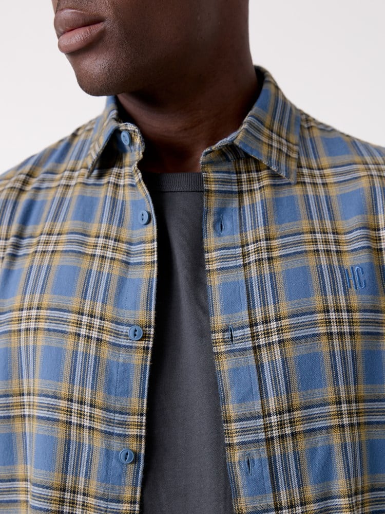 Turner check shirt 7516654_EDR-HENRYCHOICE-W26-Modell-Front_chn=decades_2577_Turner check shirt EDR.jpg_Front||Front