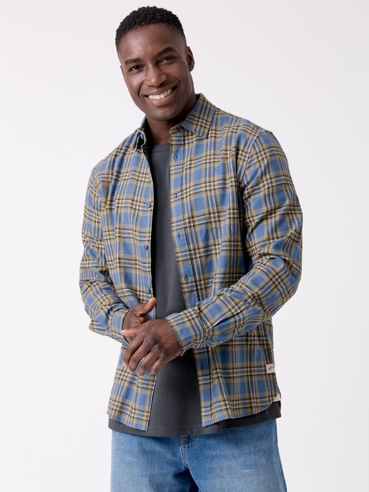 Turner check shirt 7516654_EDR-HENRYCHOICE-W26-Modell-Front_chn=decades_5973_Turner check shirt EDR.jpg_Front||Front