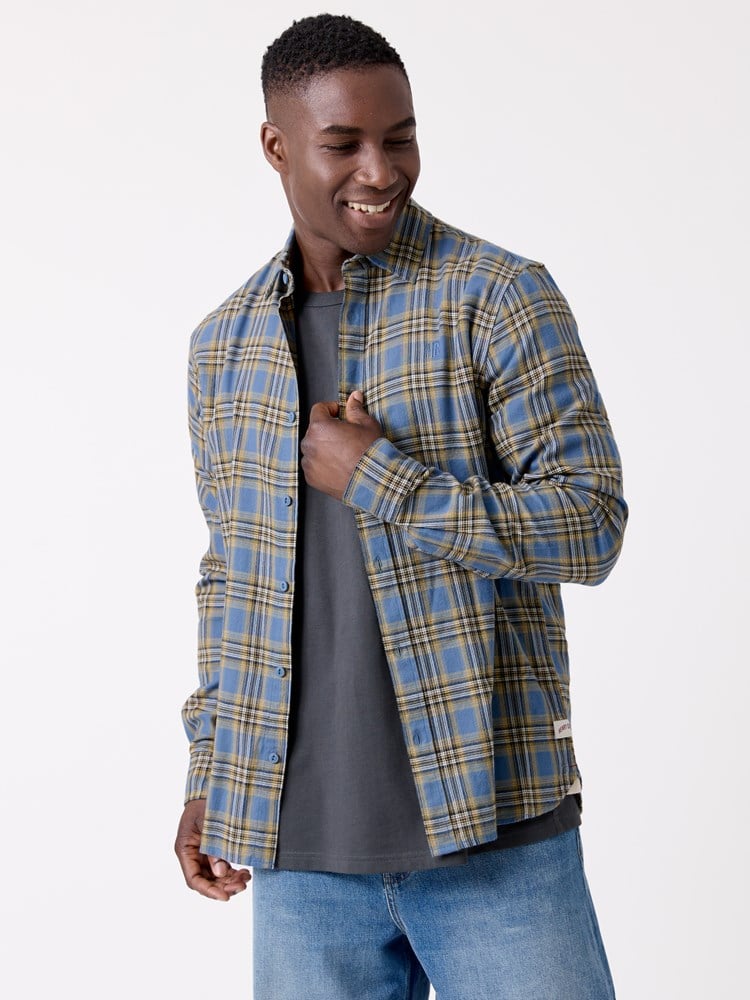 Turner check shirt 7516654_EDR-HENRYCHOICE-W26-Modell-Front_chn=decades_8795_Turner check shirt EDR.jpg_Front||Front