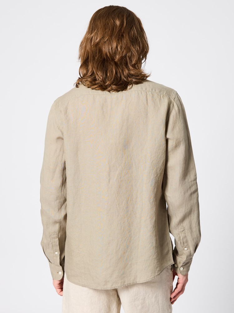 Akau linskjorte Akou linskjorte grønn 26_ADO_Akau linskjorte ADO.jpg_Back||Back