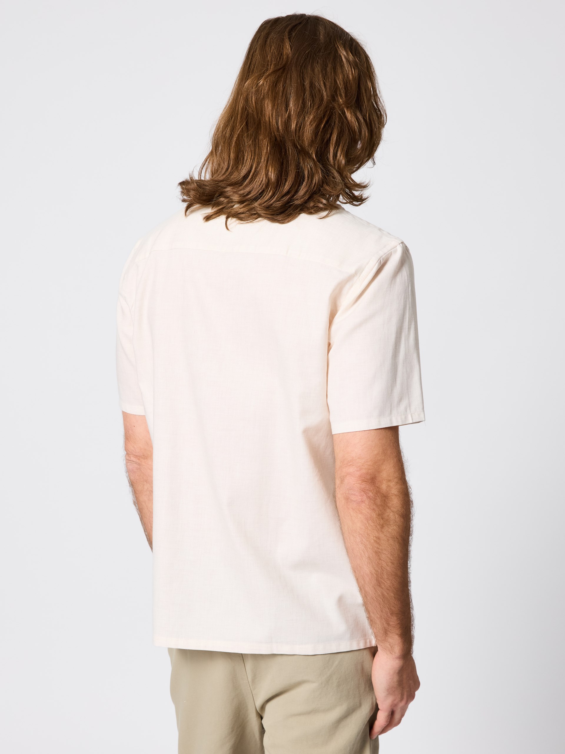 7511682 S61 Aksel skjorte beige 10.jpg_Back||Back