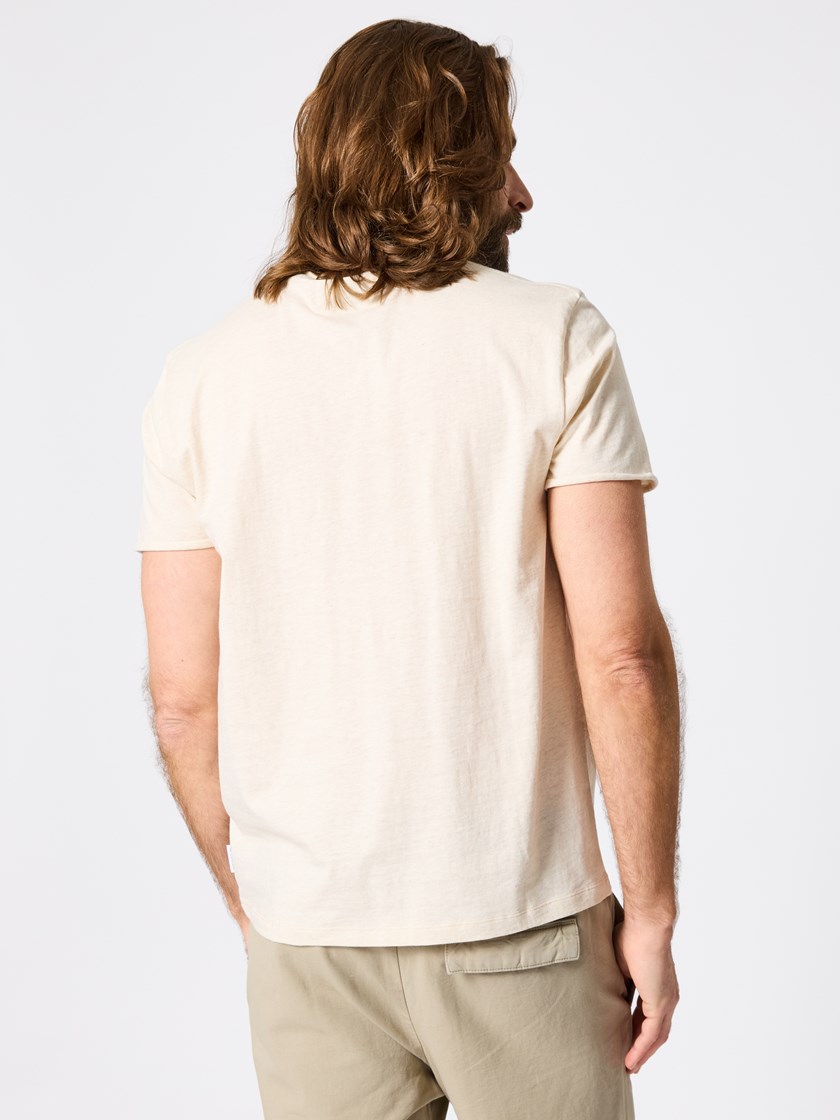 7511352 S61 Alfredo t-skjorte beige 27.jpg_Back||Back