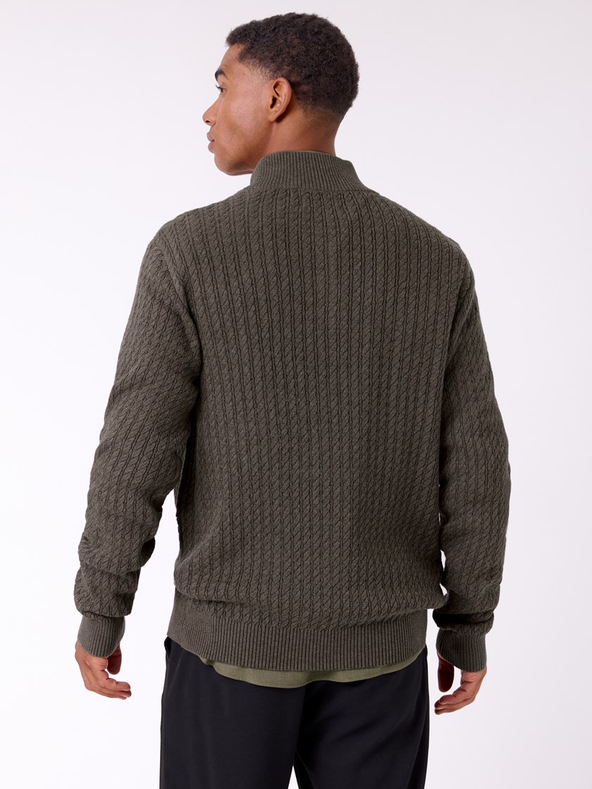 7513336 T10 Alvar zip neck strikkegenser 7513336 Black Olive 12_Alvar zip neck strikkegenser T10.jpg_