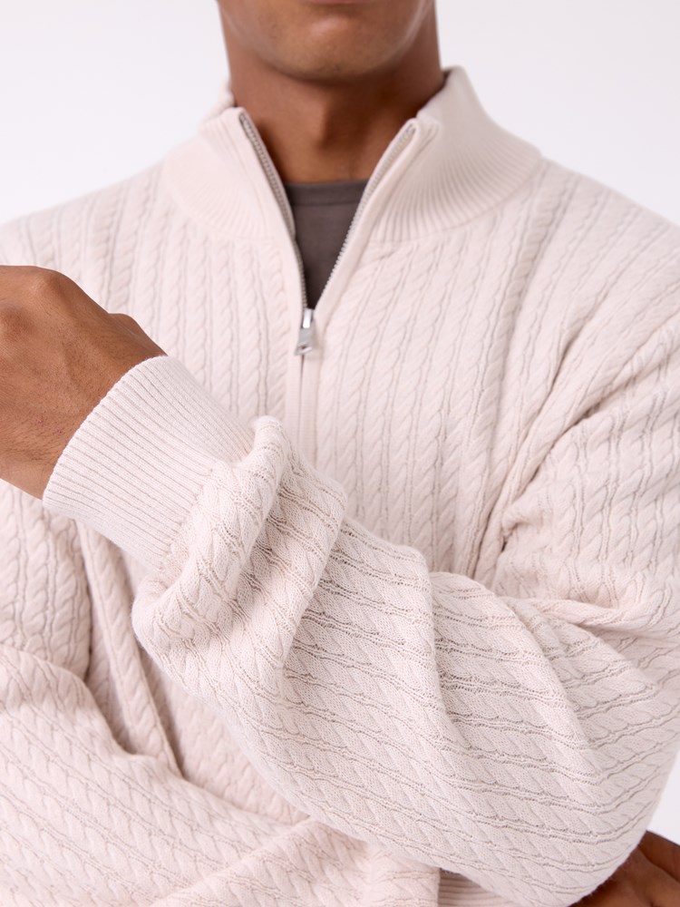 Alvar zip neck strikkegenser Alvar zip neck strikkegenser 75'3336 Ancient Scr 27.jpg_