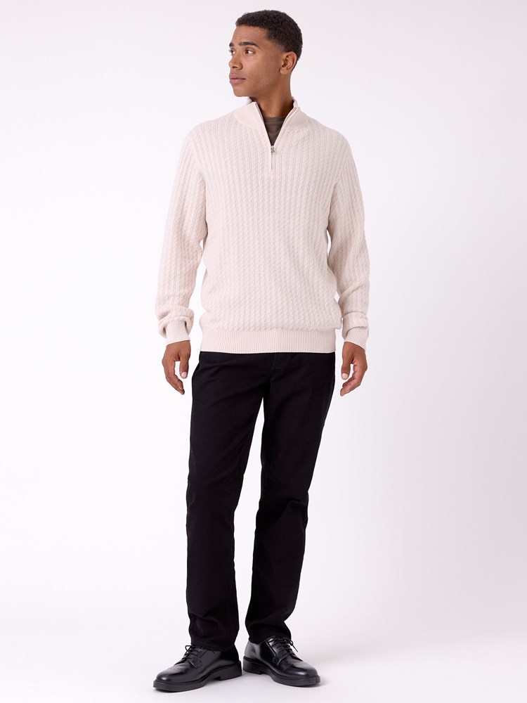 Alvar zip neck strikkegenser Alvar zip neck strikkegenser 75'3336 Ancient Scr 8_Alvar zip neck strikkegenser S90.jpg_