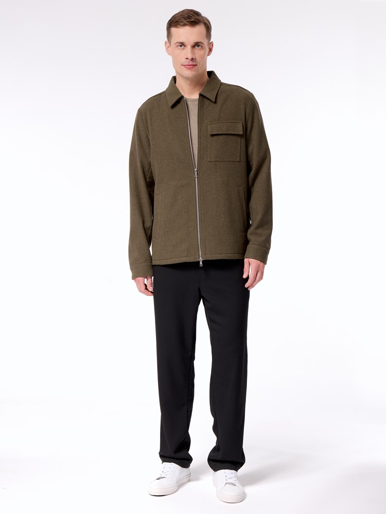 Aarne zip overskjorte med ull Arne zip overskjorte med ull T20 STone Gray 2.jpg_