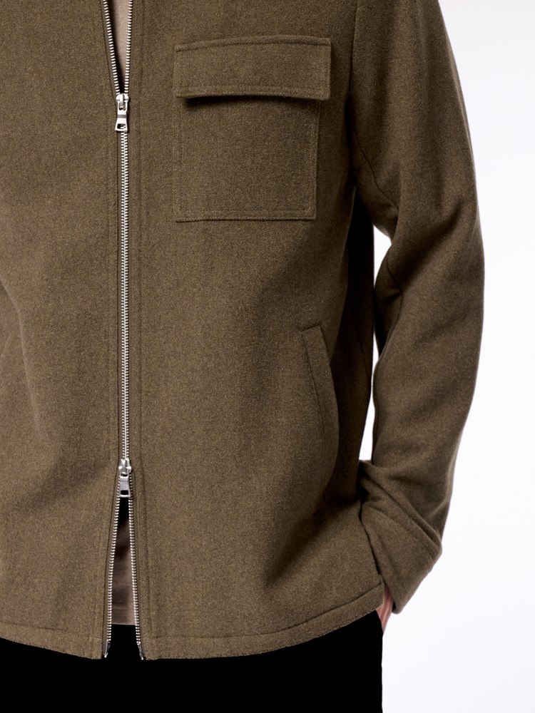 Aarne zip overskjorte med ull Arne zip overskjorte med ull T20 STone Gray 24.jpg_