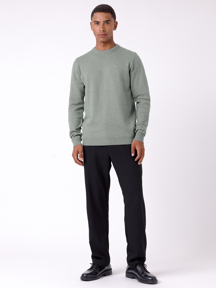 Baldur strikkegenser Baldur strikkegenser 7513176 Agave green 1_Baldur strikkegenser S93.jpg_