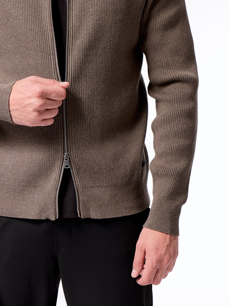 Birgir zip cardigan Birgir zip cardigan T10 Black oyster 49_Birgir zip cardigan T10 7512563.jpg_