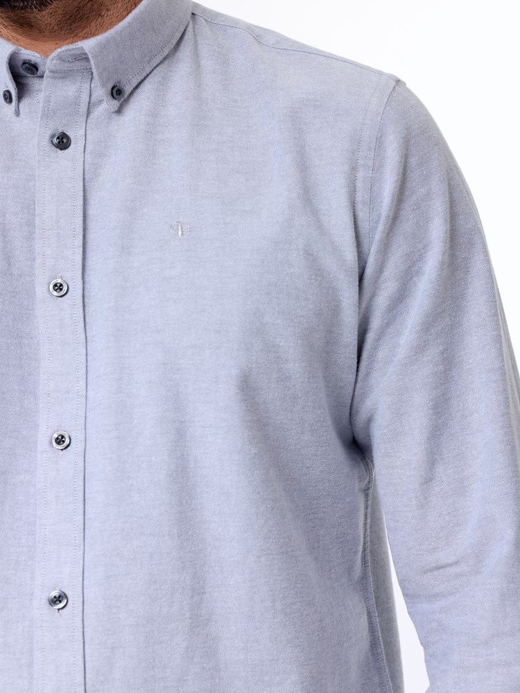 Brushed oxford skjorte Bruched oxford skjorte s98 dark slate 4.jpg_