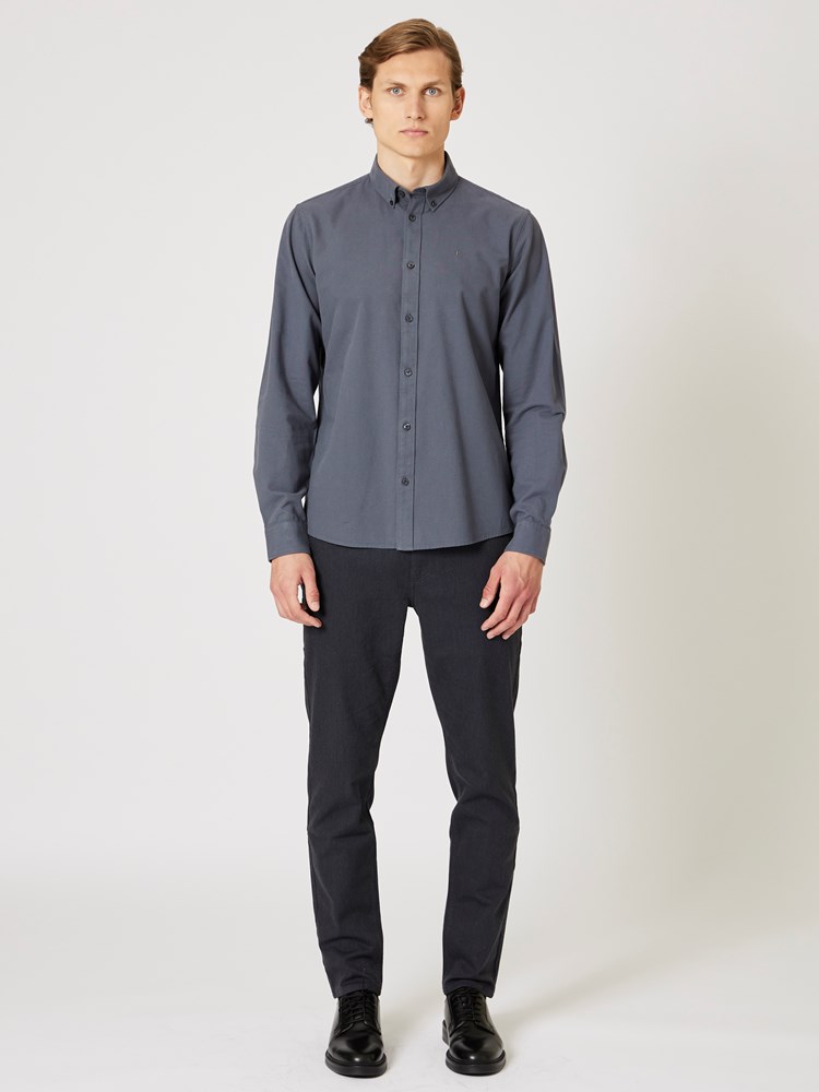 Brushed oxford skjorte brushed oxford skjorte 2_IGI_Brushed oxford skjorte IGI.jpg_