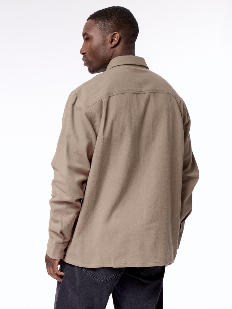 Clifton shirt Cliffton shirt AGG Shitake 21.jpg_Back||Back