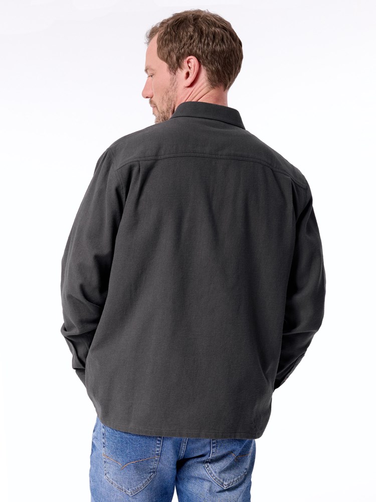Clifton shirt Cliffton shirt R57 Black Sand 21 1_Clifton shirt R57.jpg_Back||Back