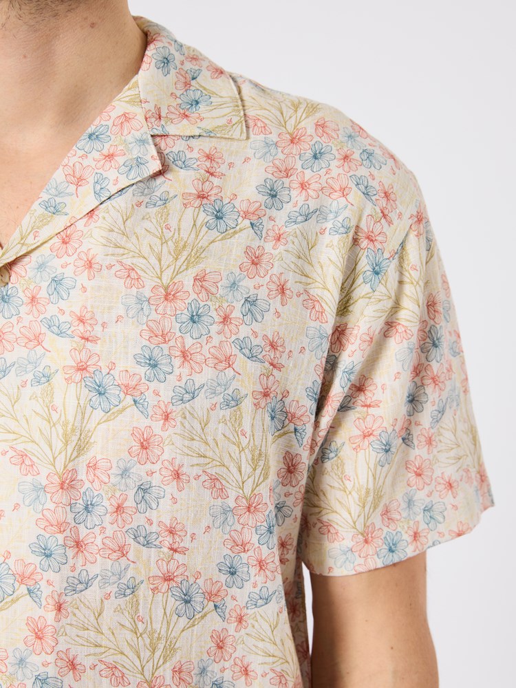 Coast Printed Shirt Coast printed shirt hvit 668_O63_Coast Printed Shirt O63.jpg_