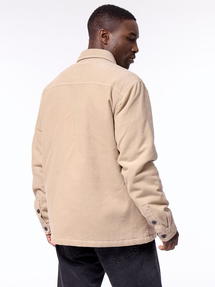 Cord padded overshirt Cord padded overshirt S72 Fields of R 24.jpg_Back||Back