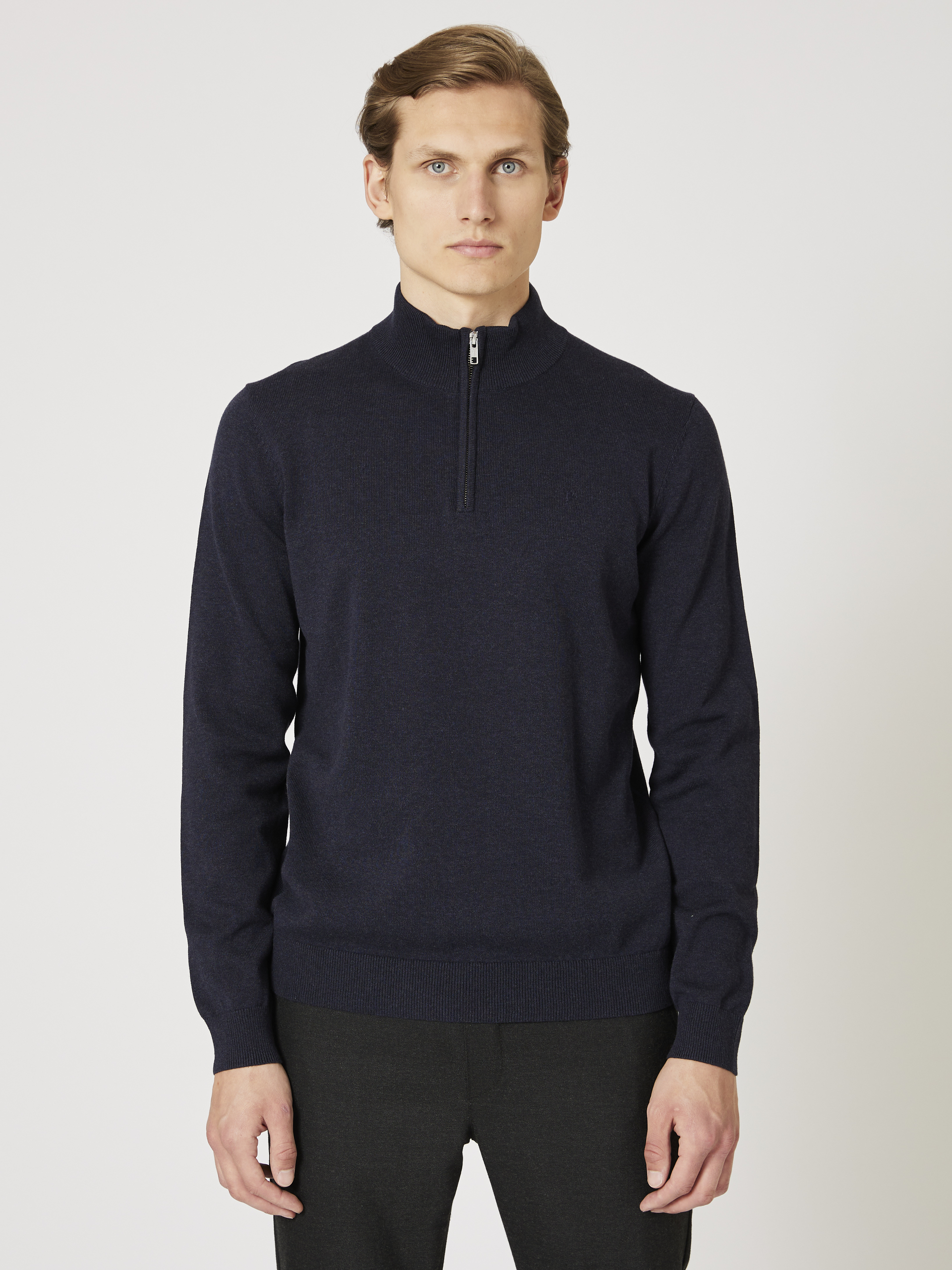 Dammers zip neck genser R15 | DECADES
