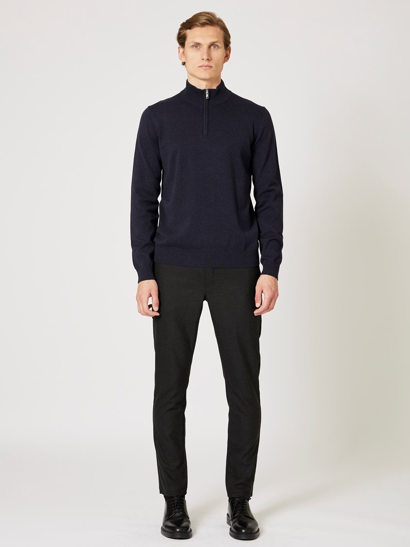 7508496 R15 Dammers zip neck genser dark navy_Dammers zip neck genser R15.jpg_