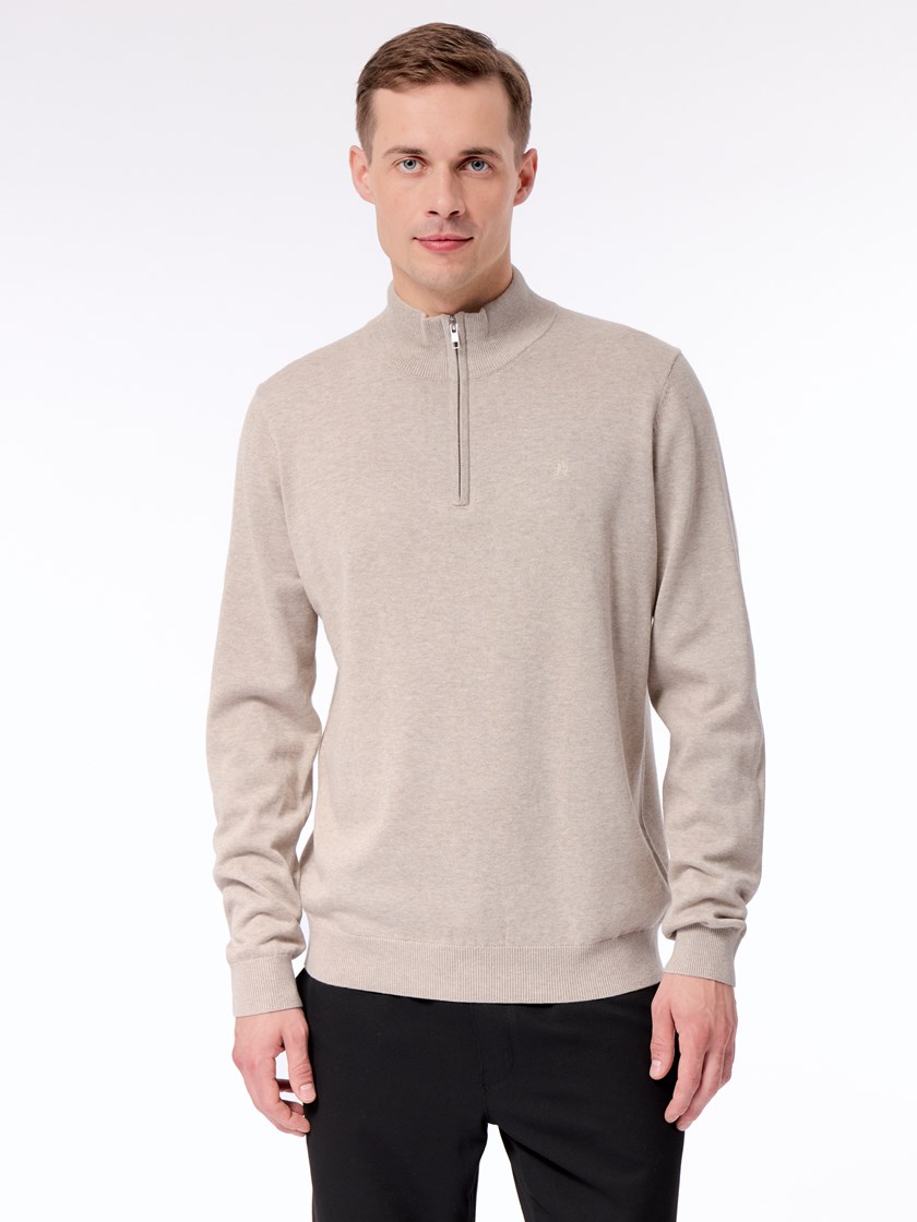 7512017 T20 Dammers zip neck strikkegenser Pure Cashmere 15_Dammers zip neck genser T20.jpg_