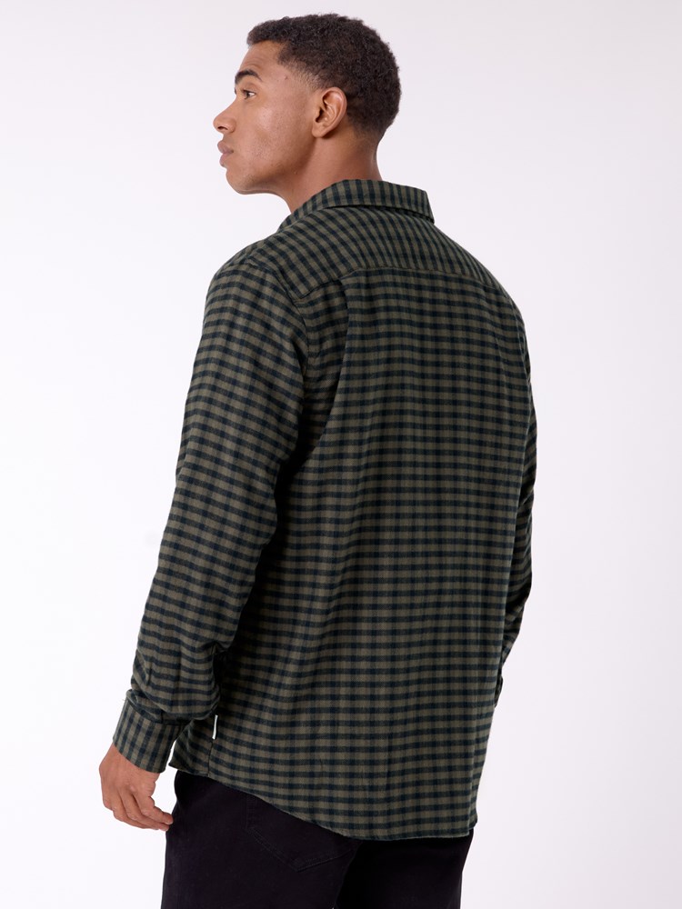 Eelis skjorte Eelis skjorte 7513319 Black Olive 8_Eelis skjorte I7T.jpg_