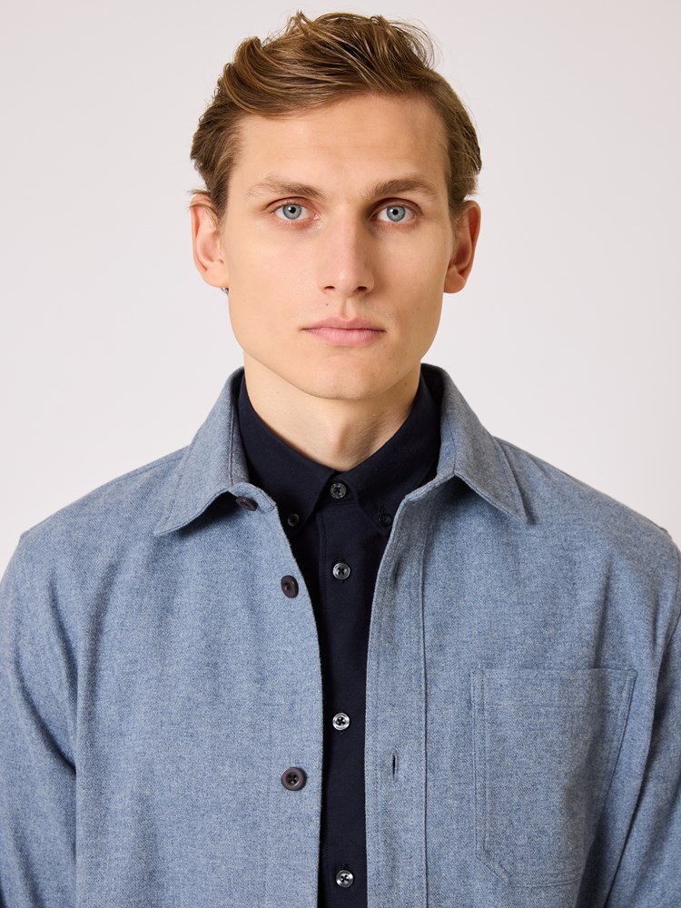 Eino oxfordskjorte Eino oxford skjorte dark navy 11_Eino oxfordskjorte C27.jpg_