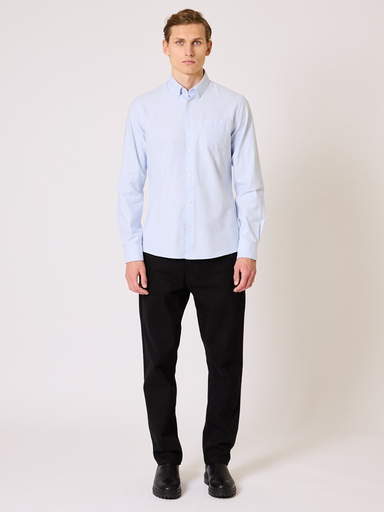 Eino oxfordskjorte Eino oxford skjorte lyseblå_Eino oxfordskjorte R97.jpg_